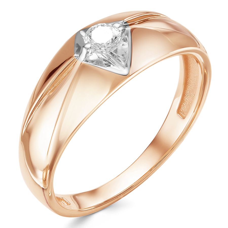 Кольцо, золото, бриллиант, 3234-110